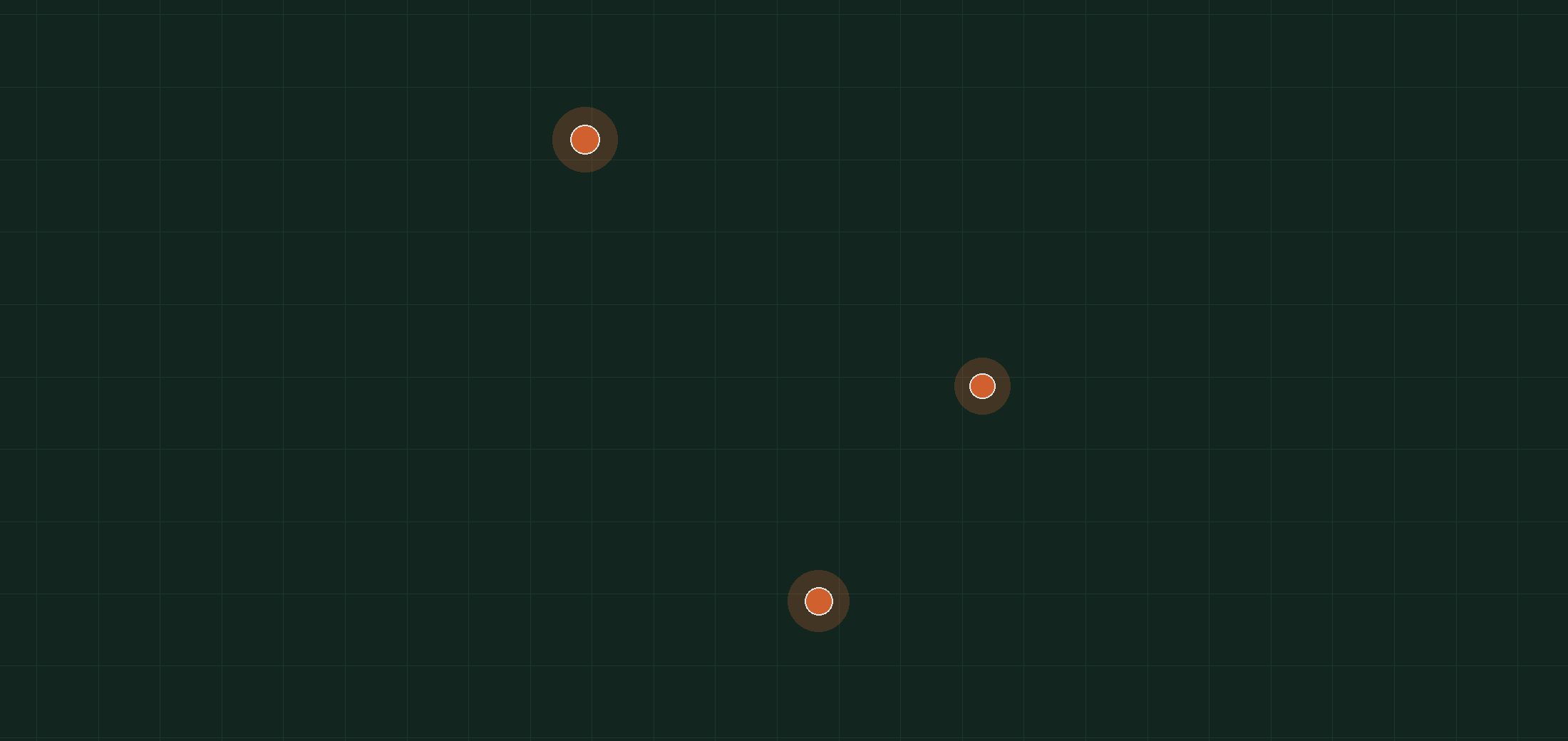 Mapa satelital de plumas de metano en EAGLECLAW MIDSTREAM SERVICES LLC