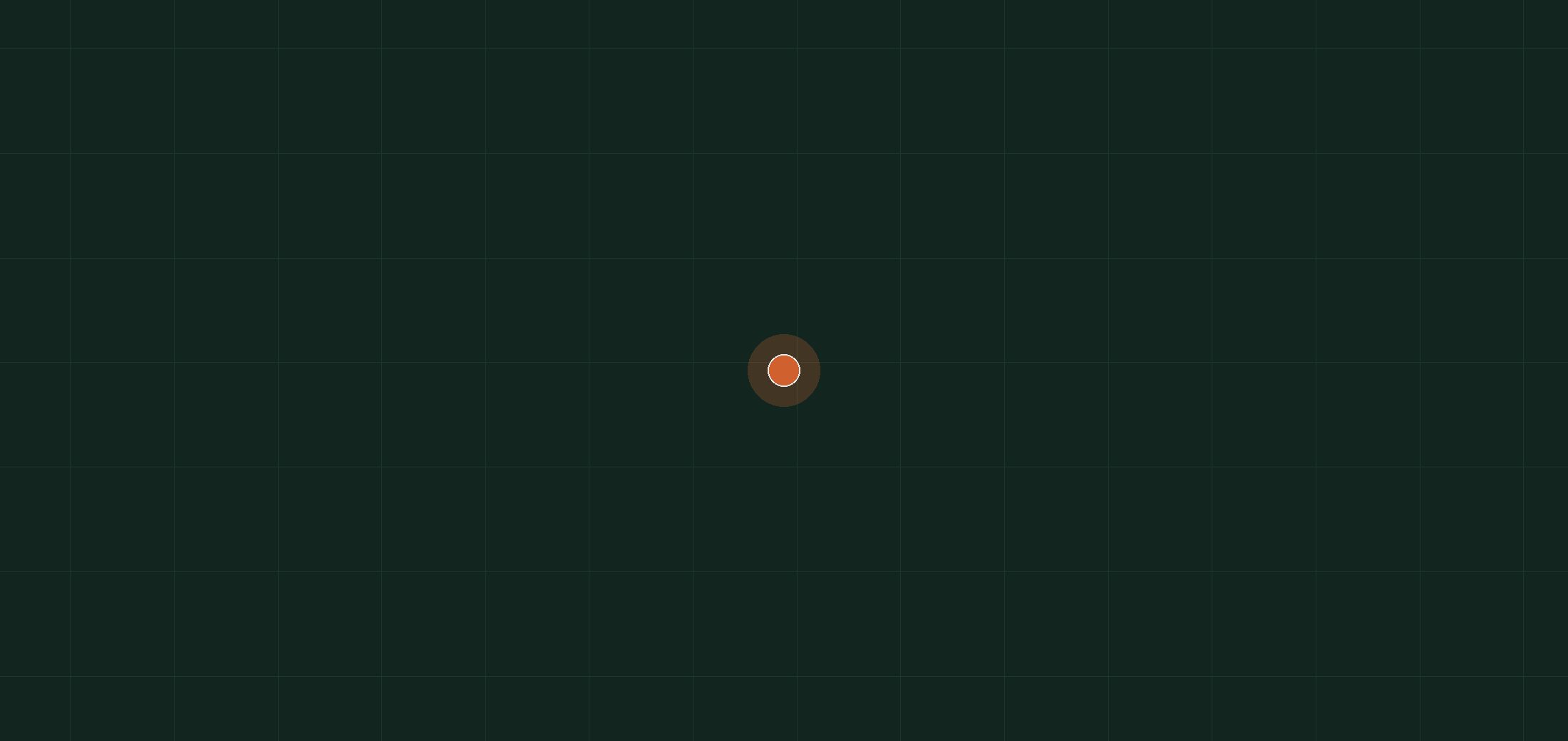 Satellite map of methane plume locations in Petronas