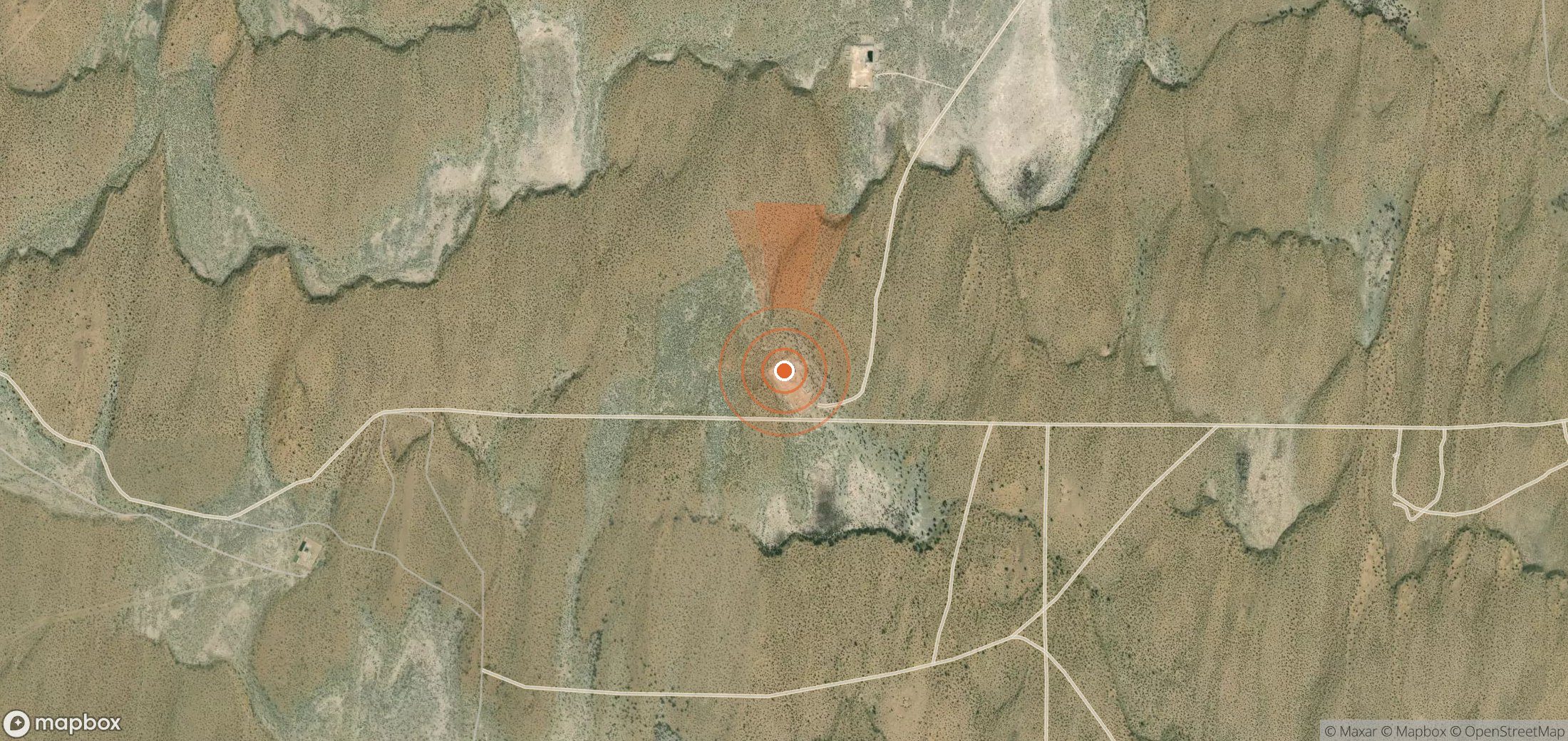 Satellite map of methane plume locations in Pakistan