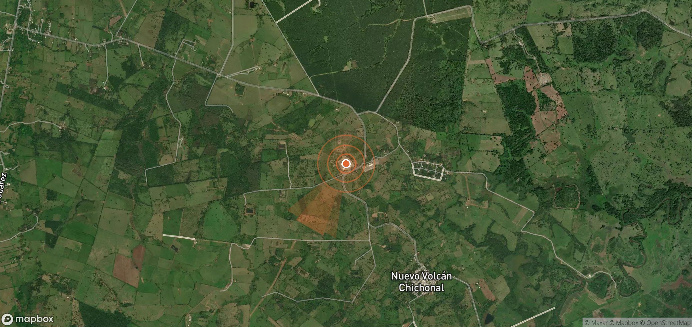 Mapa satelital de plumas de metano en México