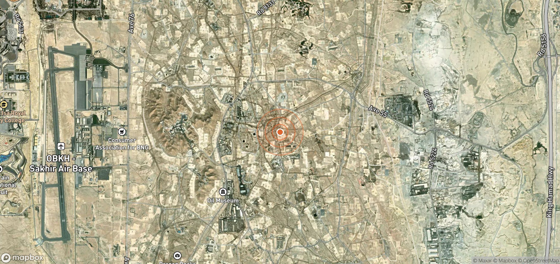 Satellite map of methane plume locations in BHR_S_015