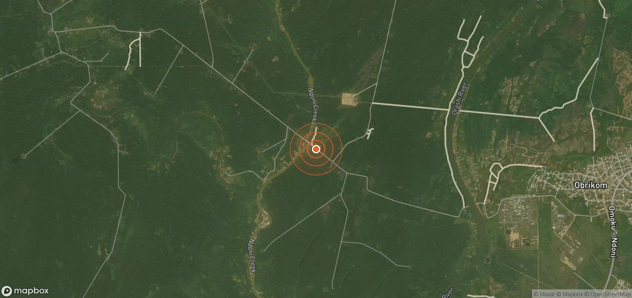 Mapa satelital de plumas de metano en NGA_S_015