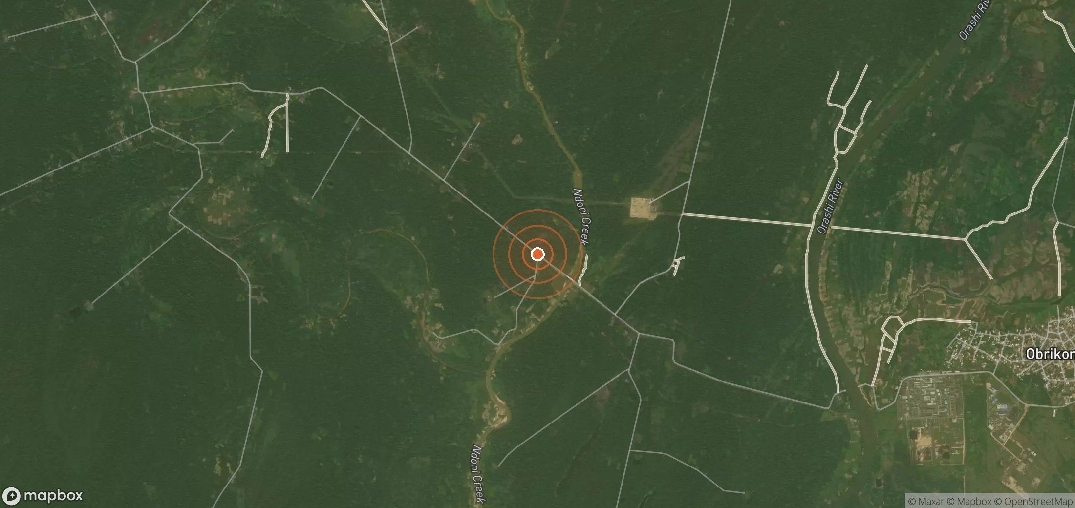 Mapa satelital de plumas de metano en NGA_S_017