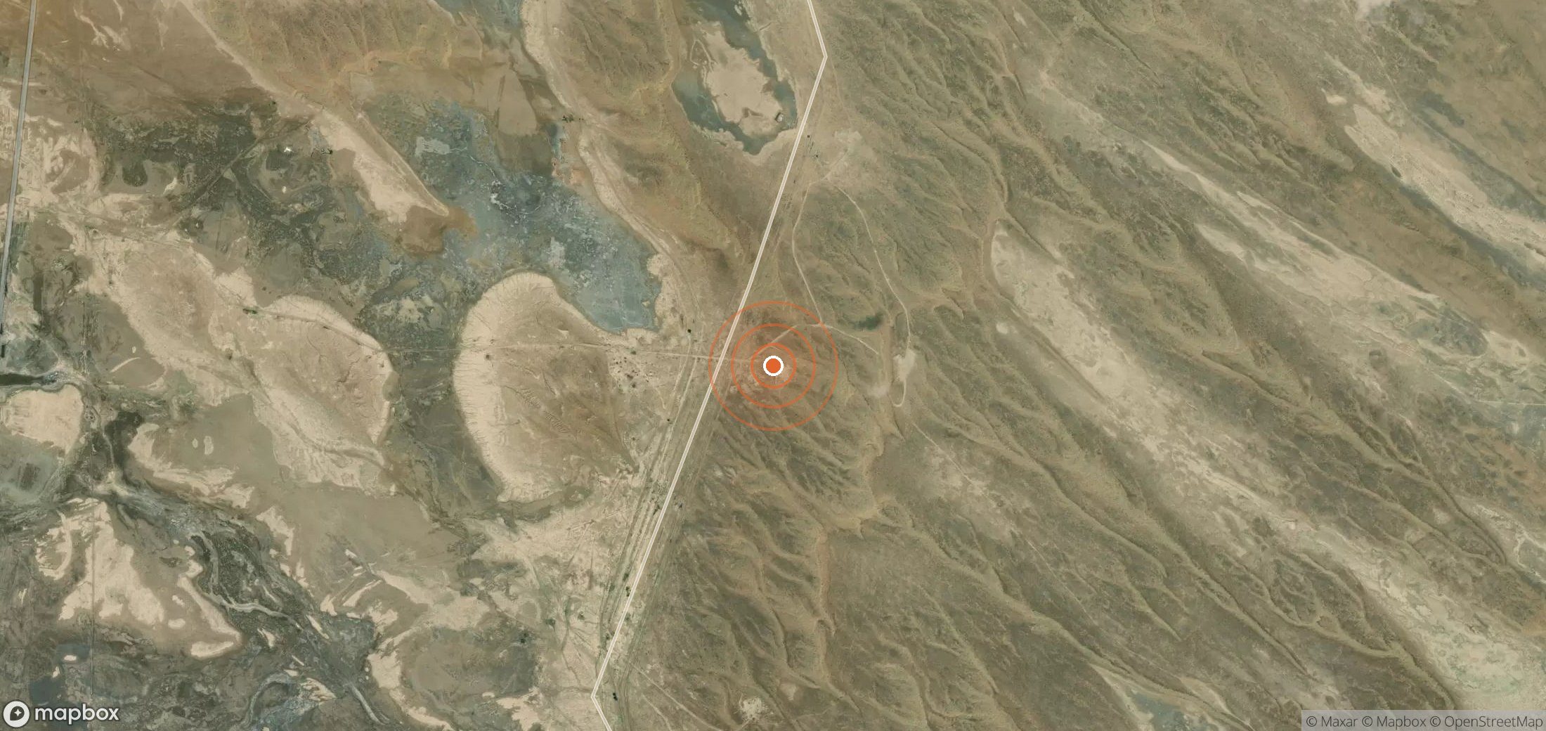 Mapa satelital de plumas de metano en TKM_S_291
