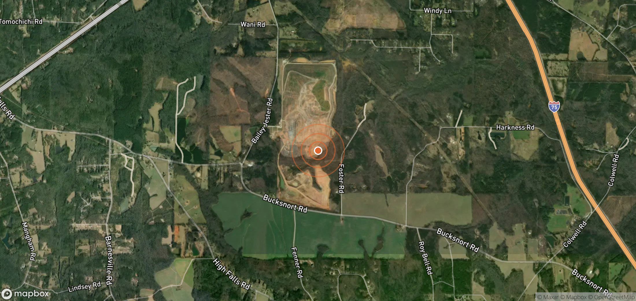 Mapa satelital de plumas de metano en USA_S_1004