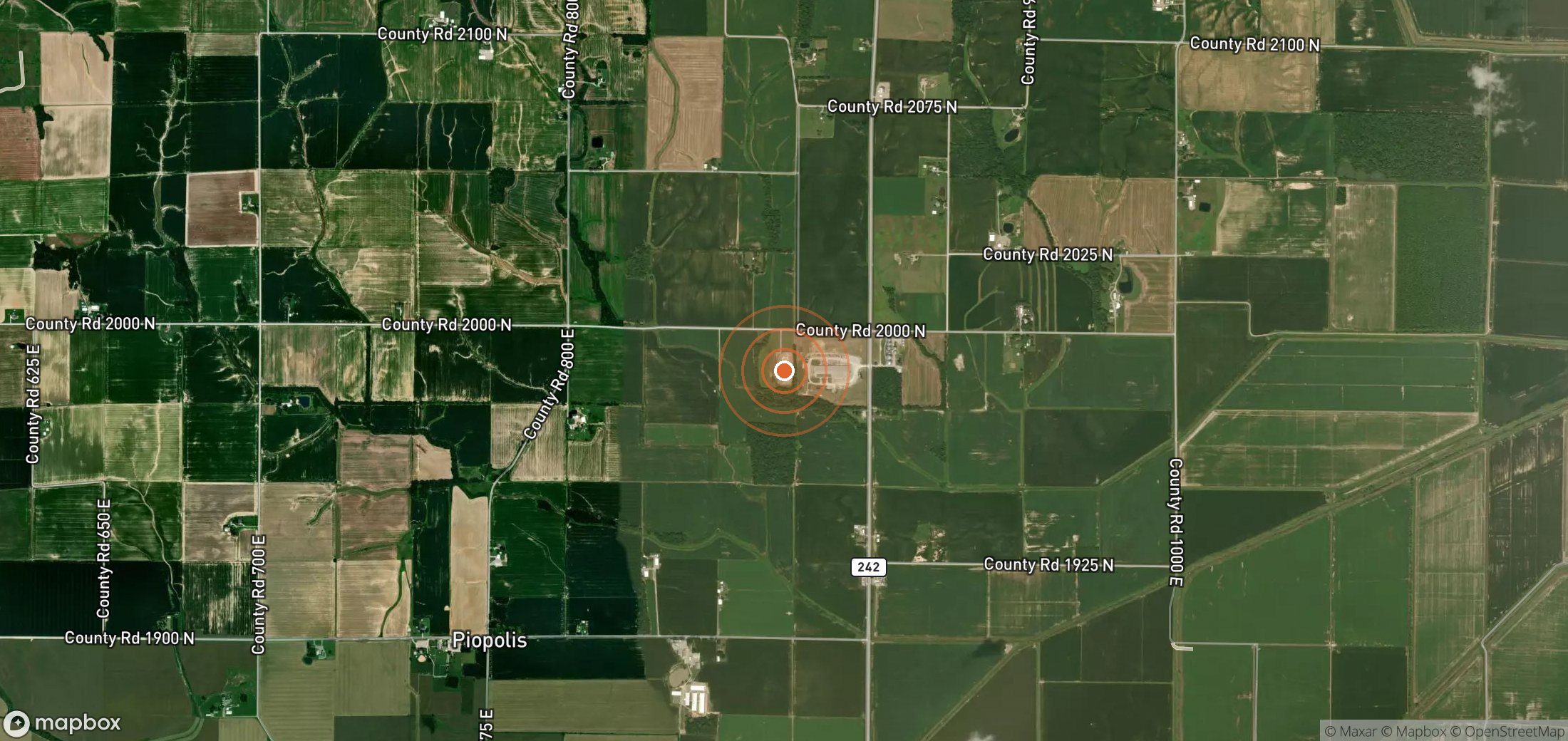 Mapa satelital de plumas de metano en USA_S_1111
