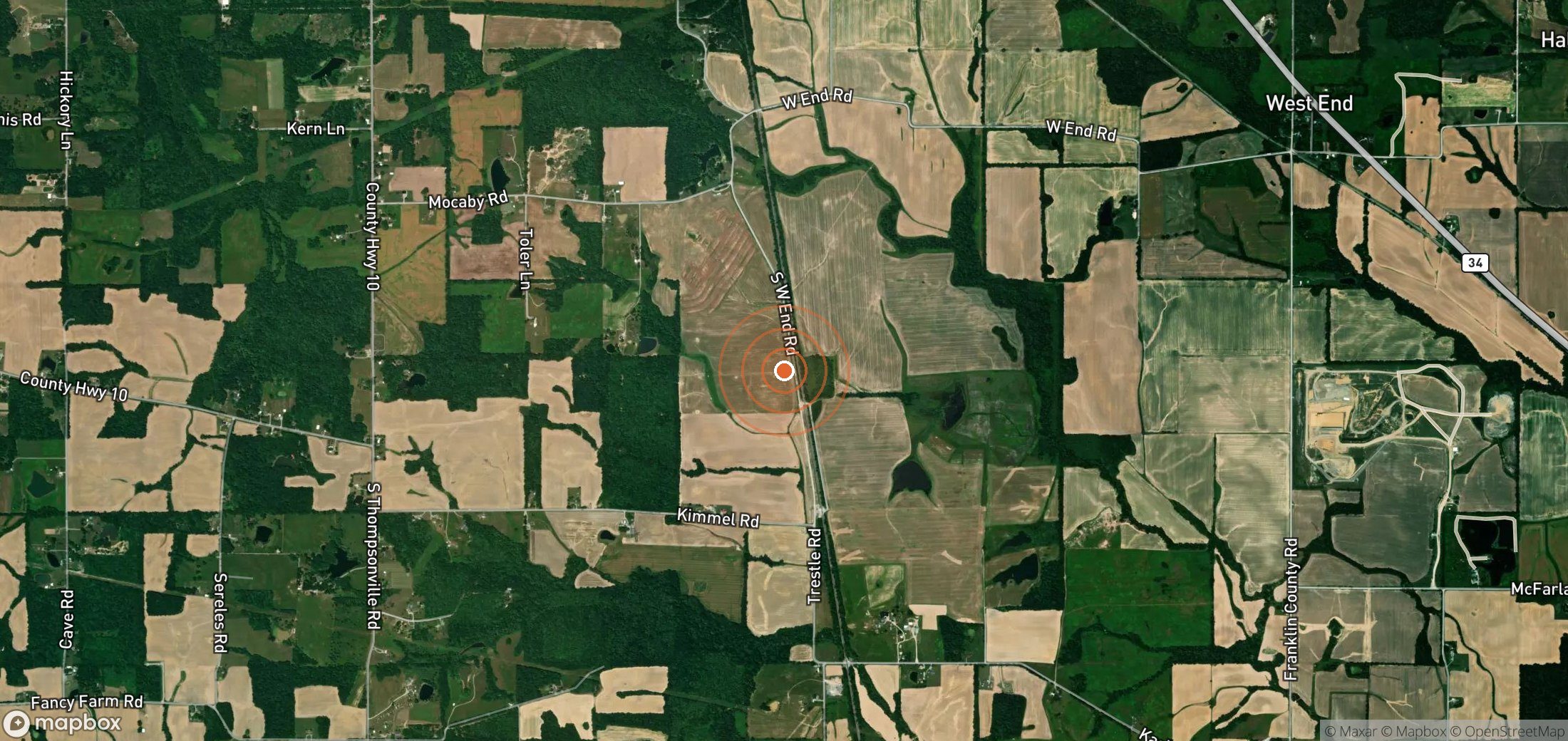Mapa satelital de plumas de metano en USA_S_1113