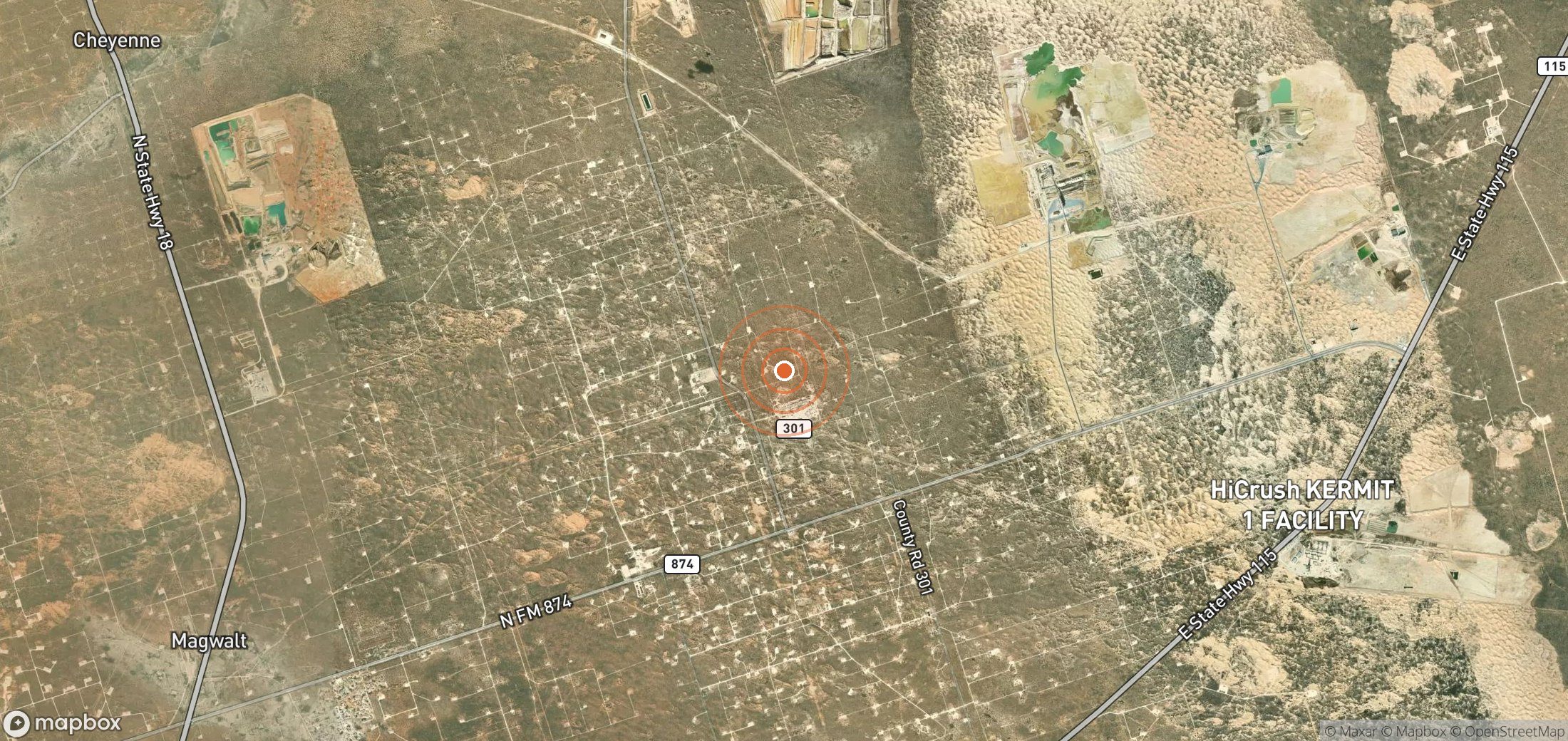Mapa satelital de plumas de metano en USA_S_1212