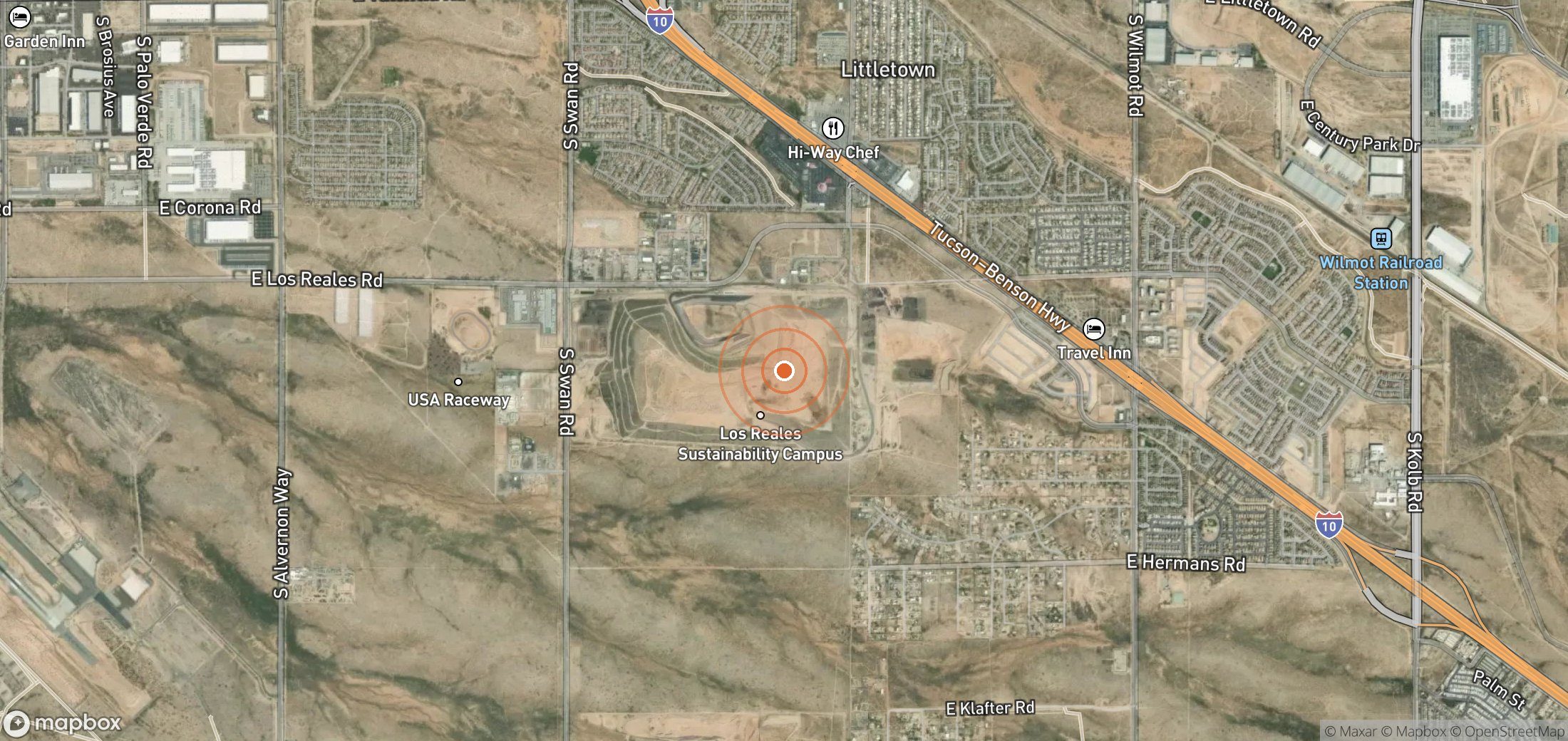 Satellite map of methane plume locations in USA_S_1221