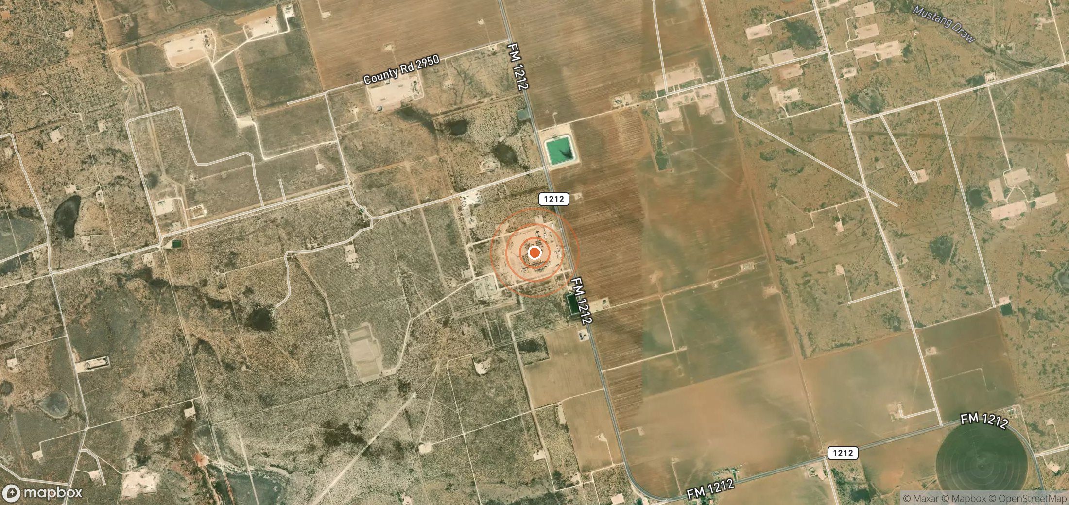 Mapa satelital de plumas de metano en USA_S_150