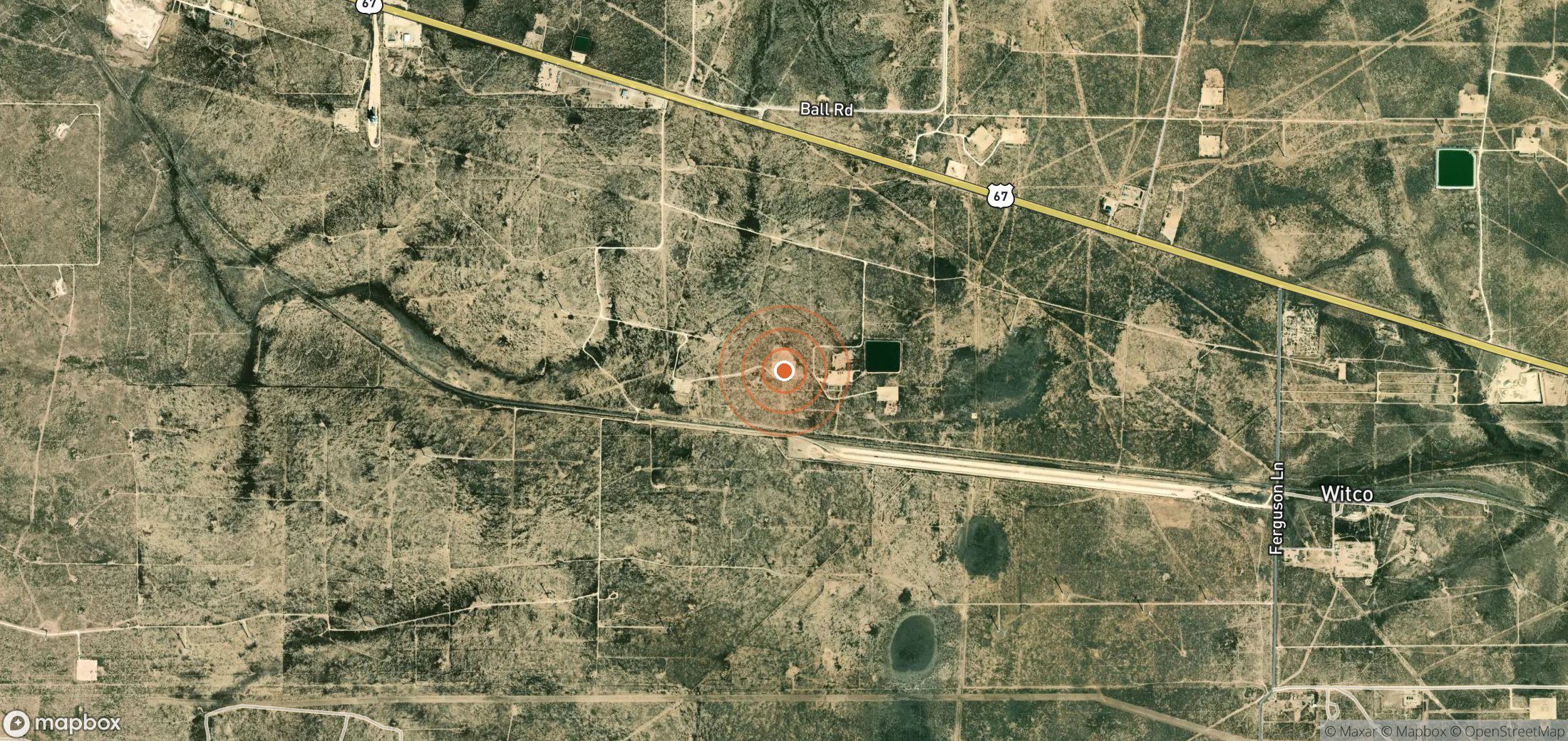 Mapa satelital de plumas de metano en USA_S_172