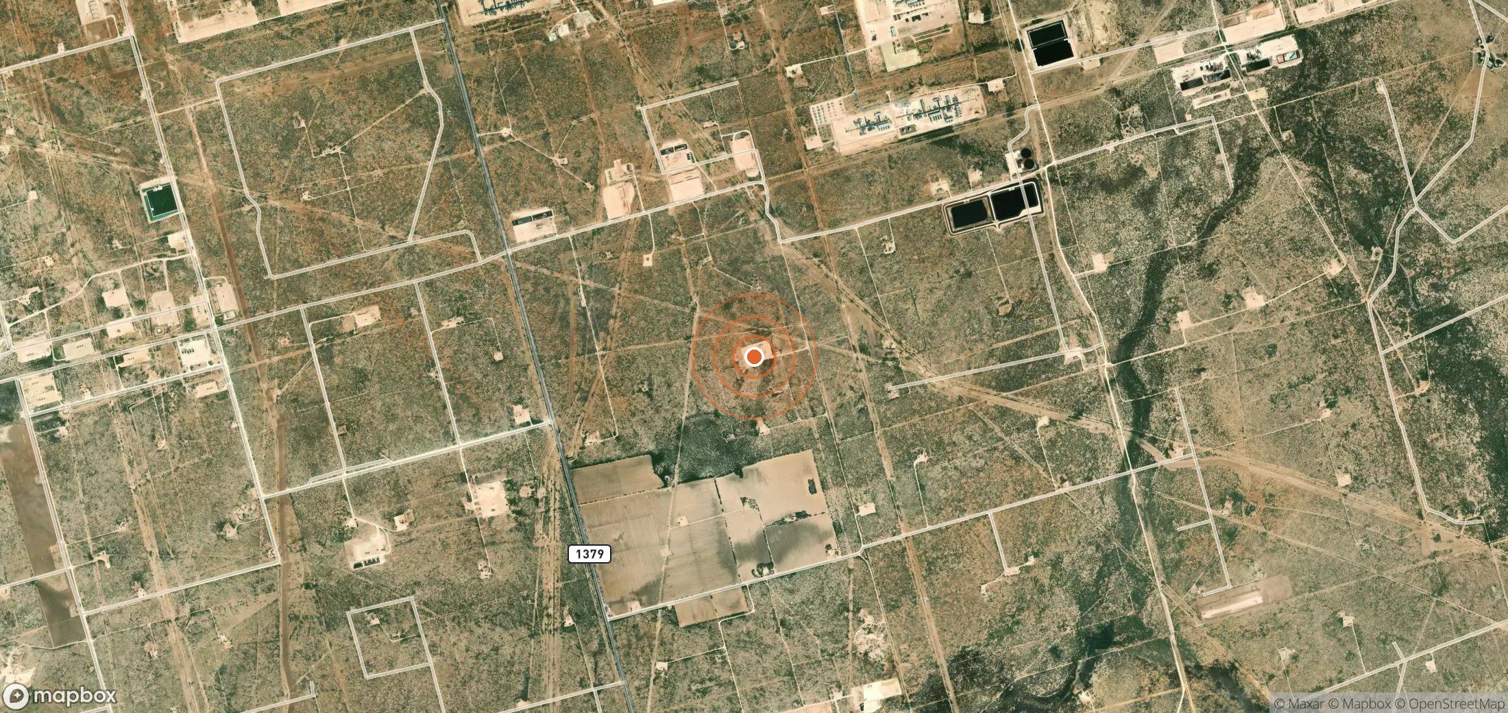 Mapa satelital de plumas de metano en USA_S_181