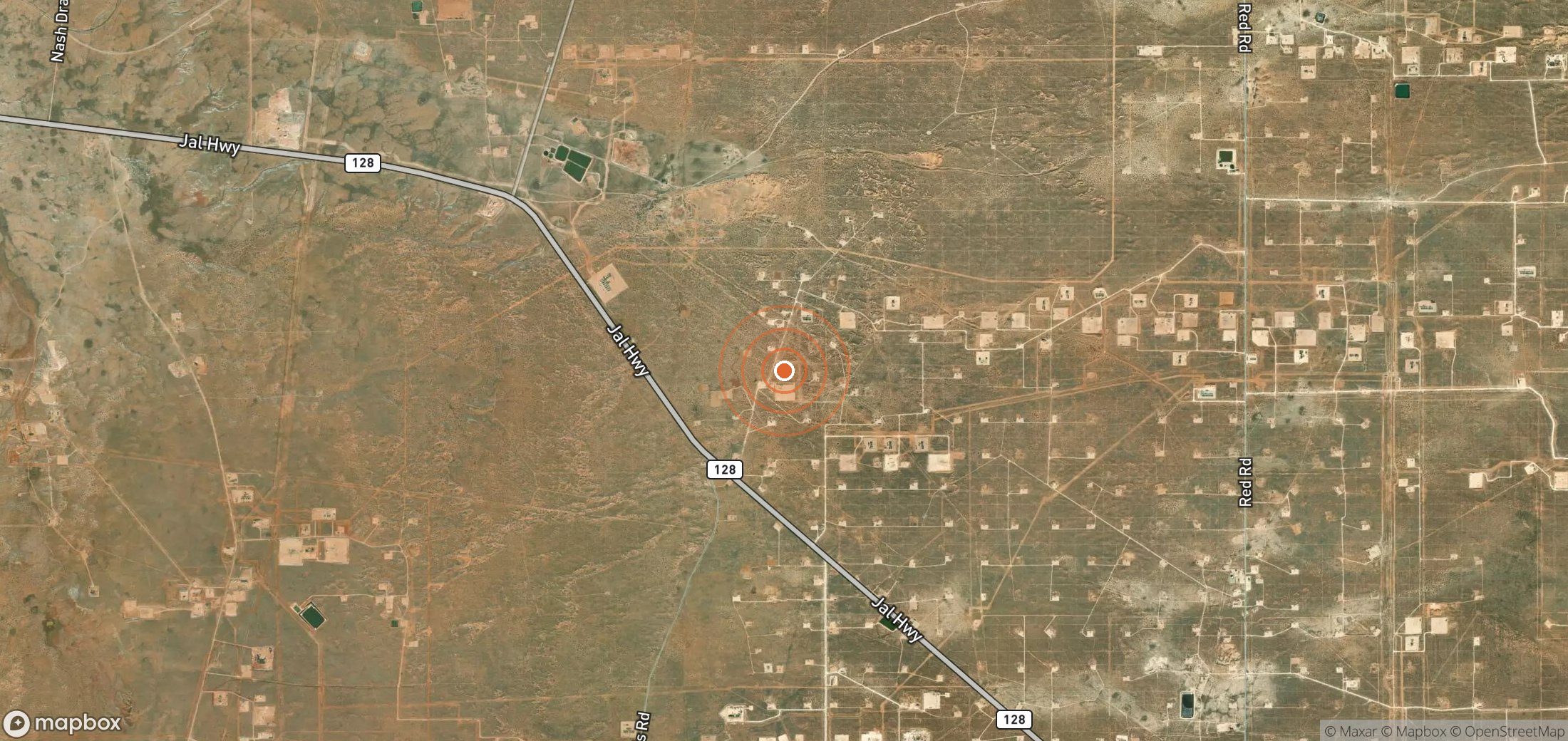 Mapa satelital de plumas de metano en USA_S_190