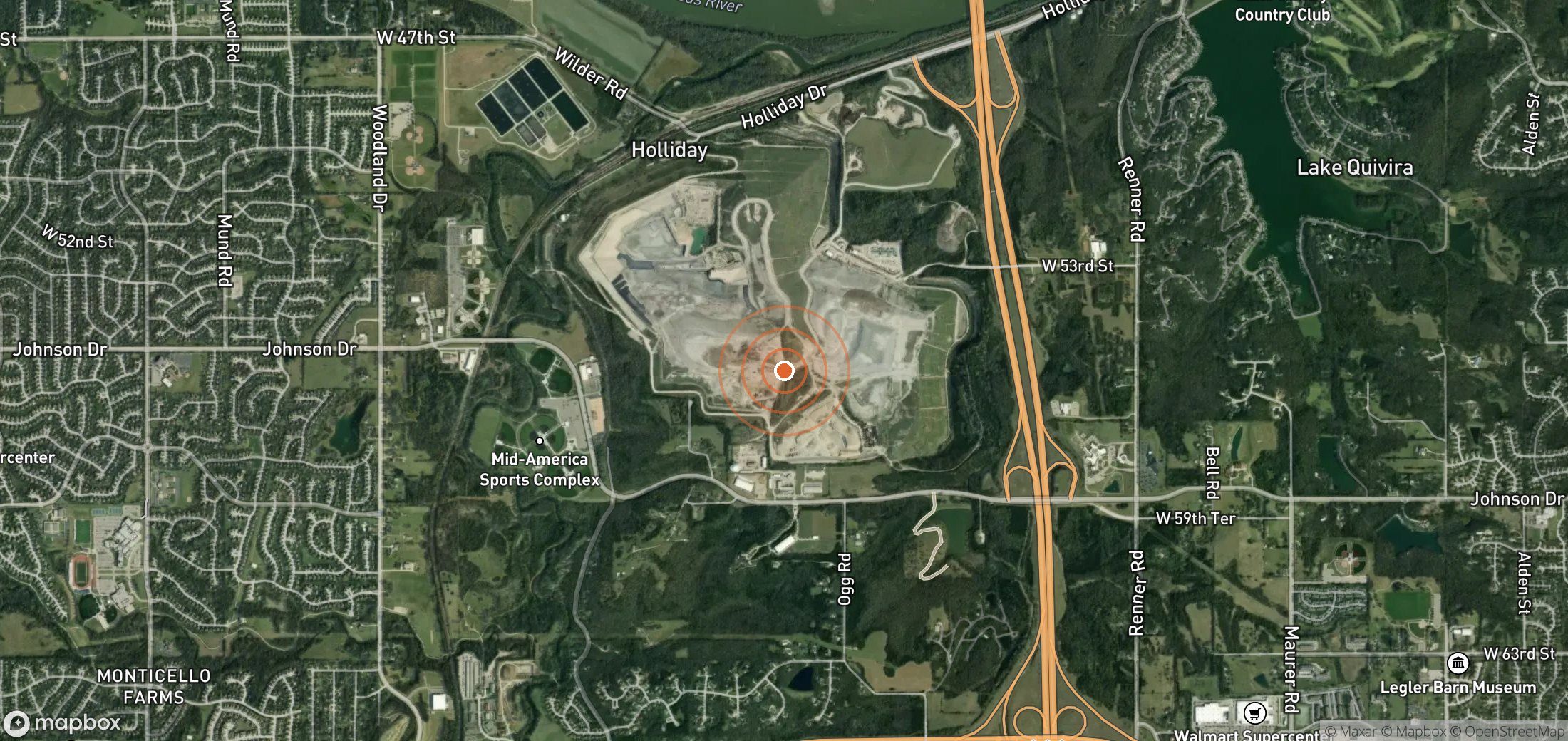 Satellite map of methane plume locations in USA_S_193