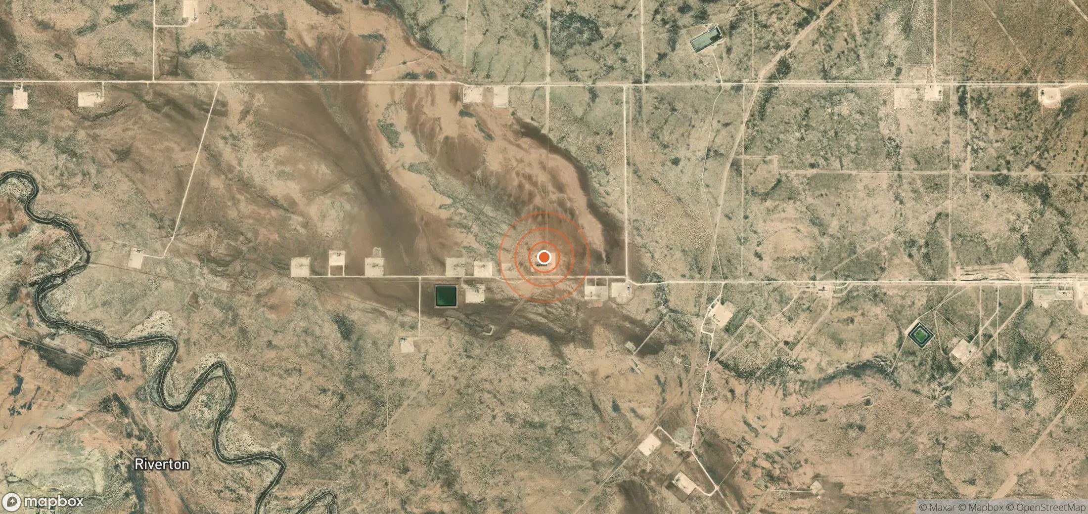 Mapa satelital de plumas de metano en USA_S_218