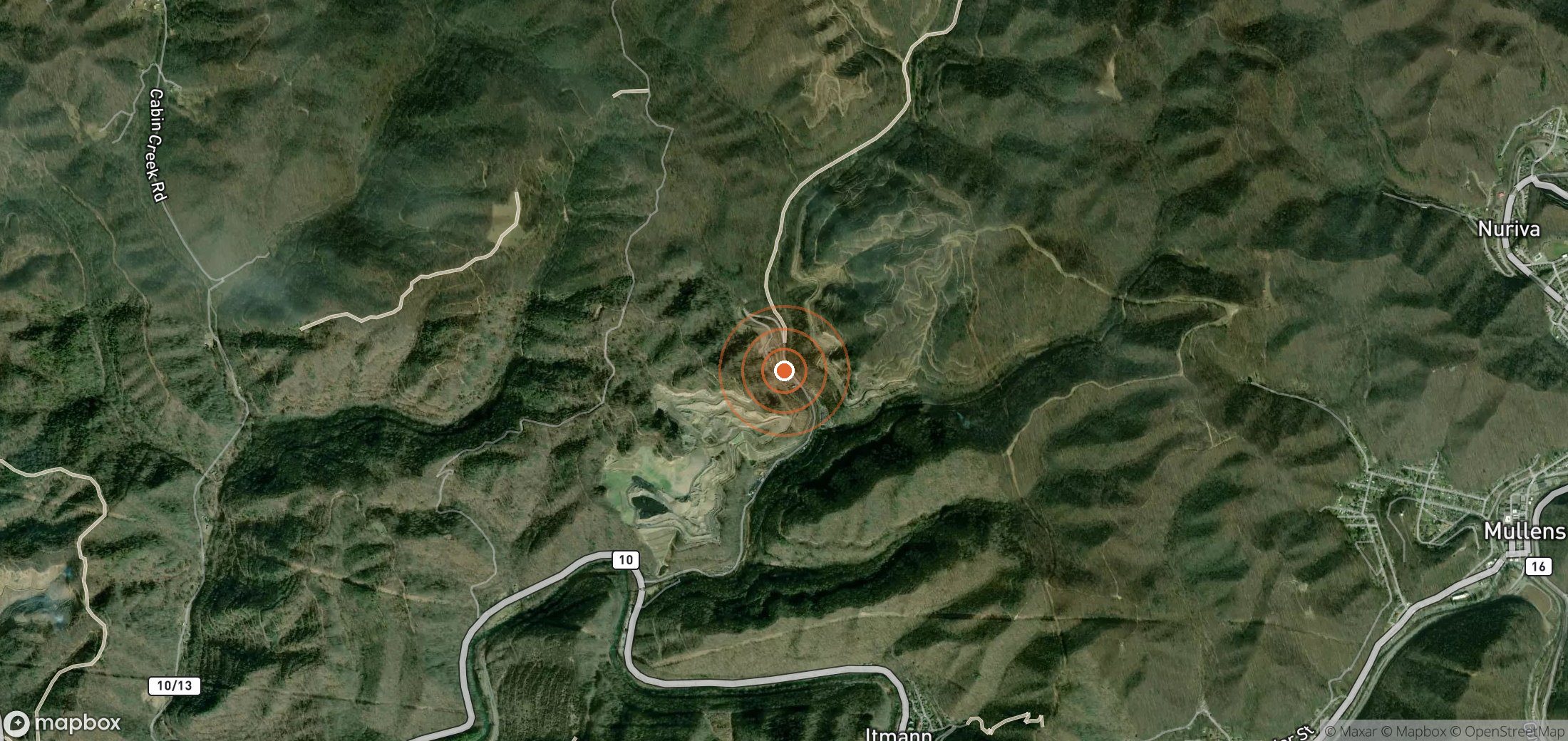 Mapa satelital de plumas de metano en USA_S_224