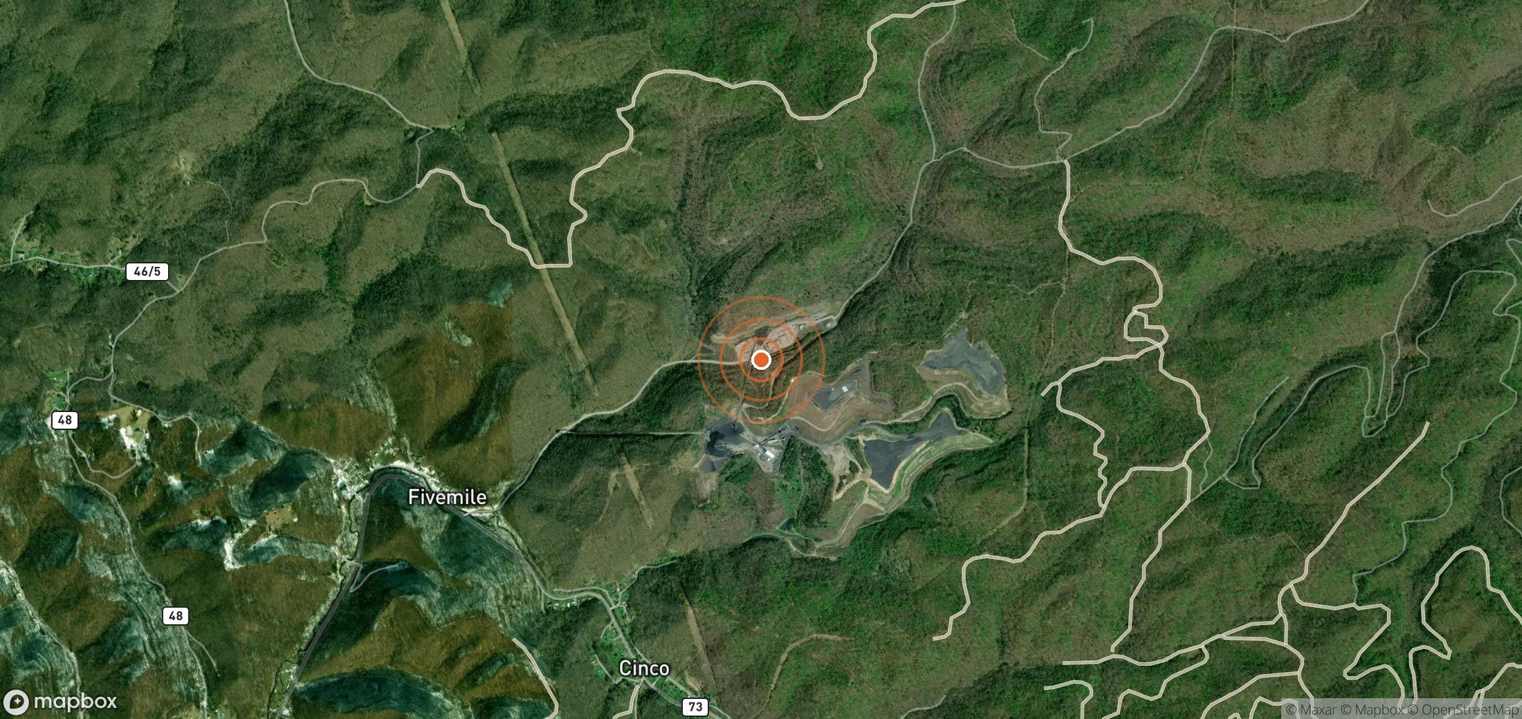 Mapa satelital de plumas de metano en USA_S_231