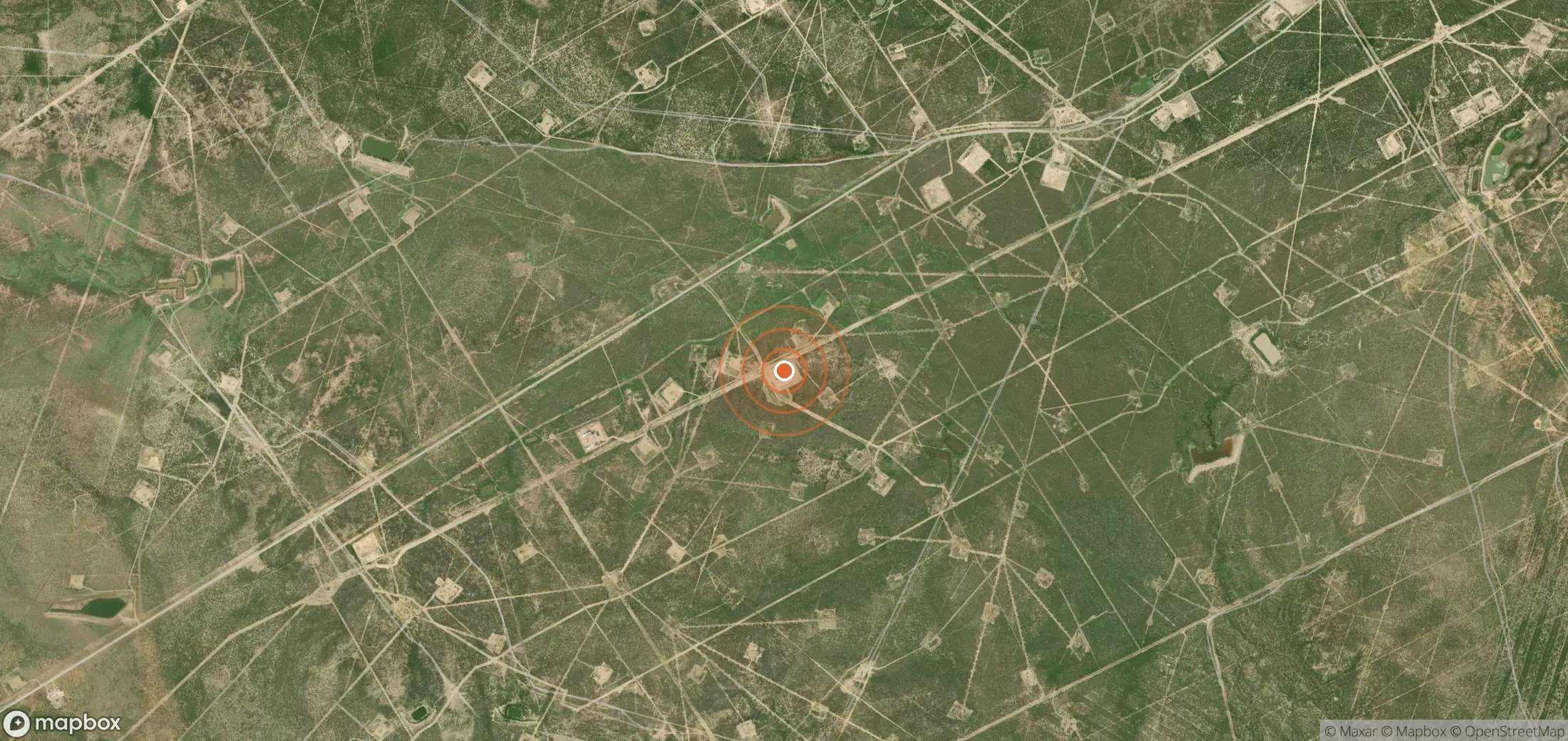 Mapa satelital de plumas de metano en USA_S_305