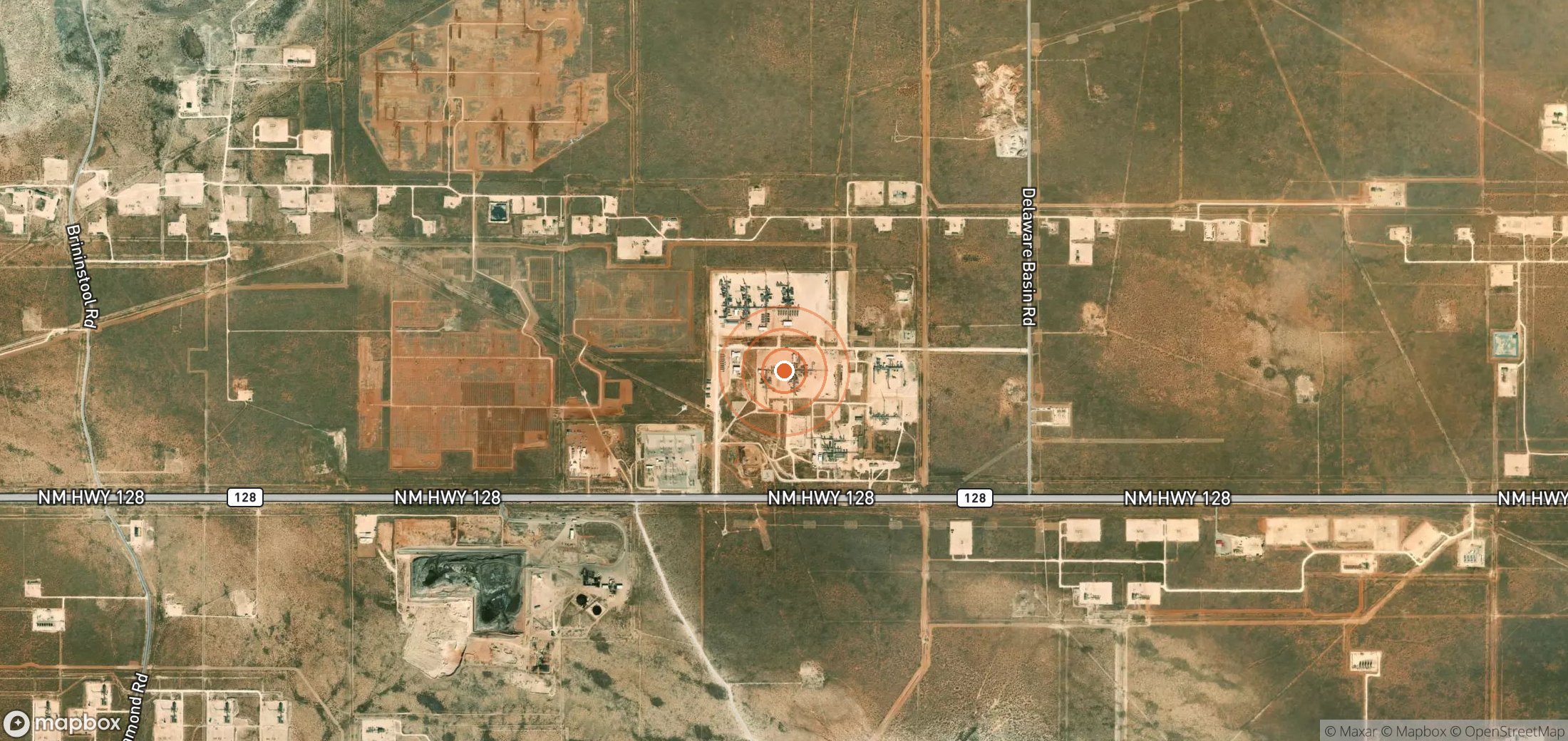 Mapa satelital de plumas de metano en USA_S_310