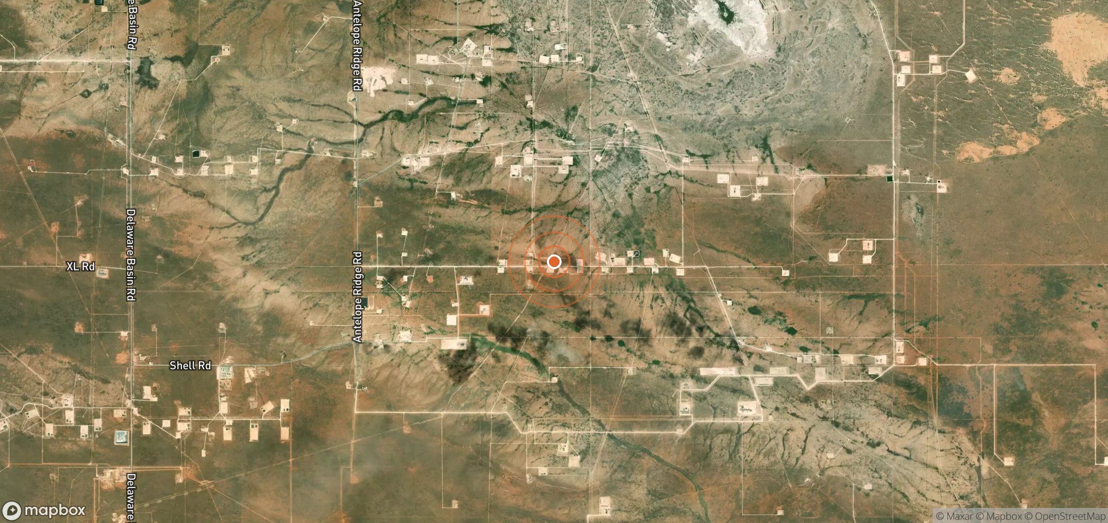 Mapa satelital de plumas de metano en USA_S_313