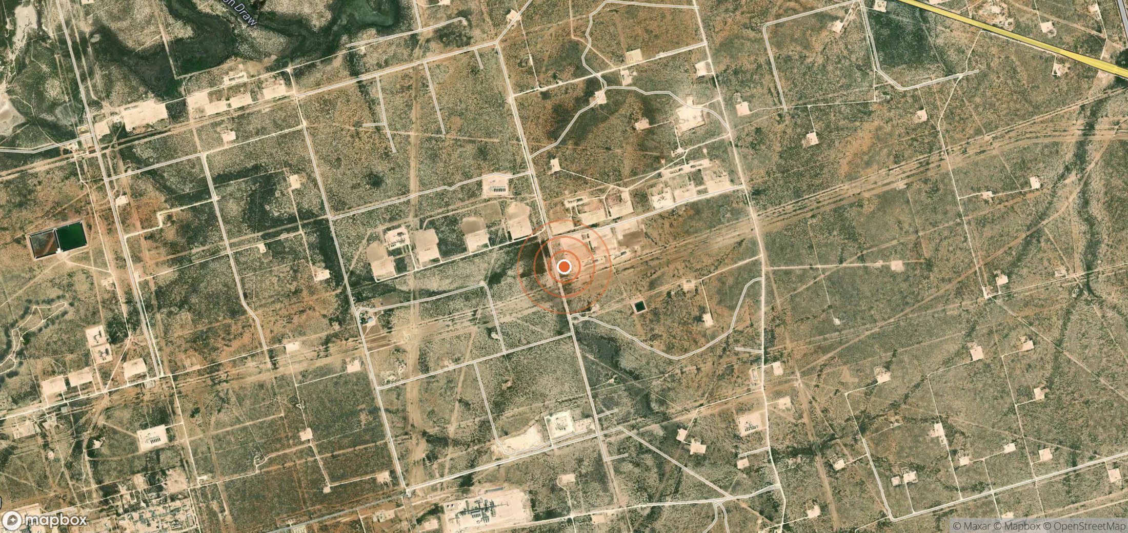Mapa satelital de plumas de metano en USA_S_322