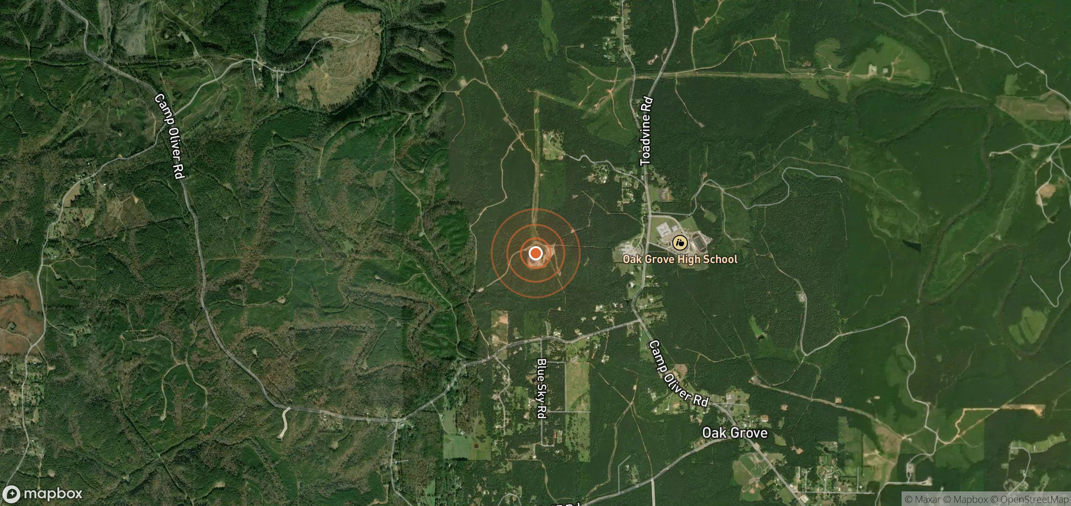 Mapa satelital de plumas de metano en USA_S_448
