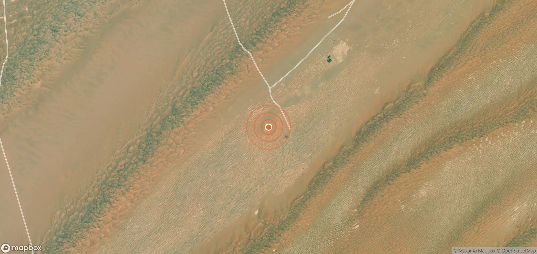 Mapa satelital de plumas de metano en YEM_S_018