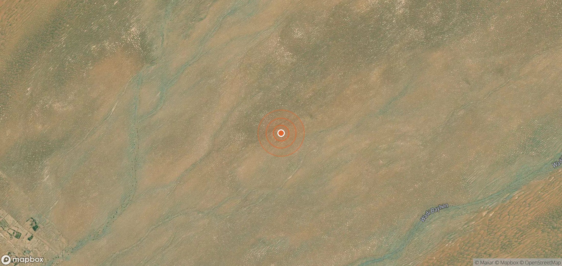 Mapa satelital de plumas de metano en YEM_S_028